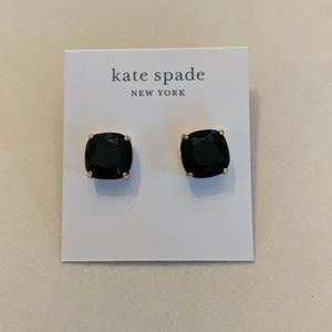 Kate Spade Jet Black Earrings